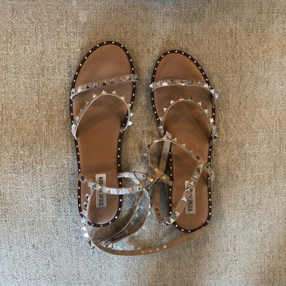 Steve Madden travel sandal - tan size 11